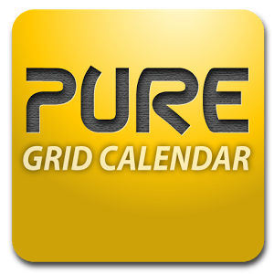 Pure Grid calendar widget v2.6.2