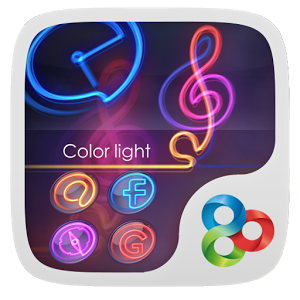Colorlight GO Launcher Theme v1.0