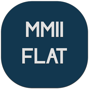 MMII FLAT Apex Nova ADW Theme v1.1.3
