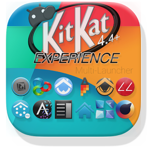KitKat 4.4+ Launcher Theme v3.51