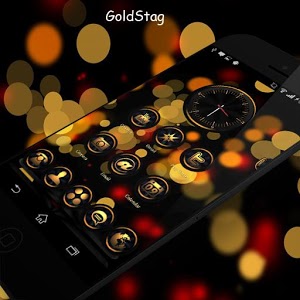 GoldStag Next Launcher Theme3D v1.0