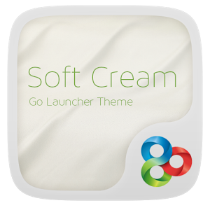 Soft Cream GO Launcher Theme v1.0