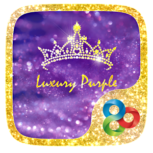 Luxury Purple GOLauncher Theme v1.0