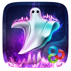 Ghost Fire GO Launcher Theme v1.0