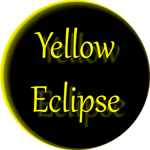 Yellow Eclipse Launcher Theme v1.0