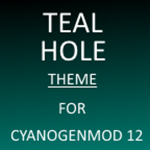 Teal Hole - CM12 Theme v1.7