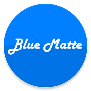 BLUE MATTE CM12/CM11 THEME v2.1