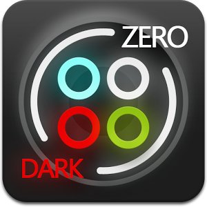 Dark Zero GO Launcher Theme v2.0