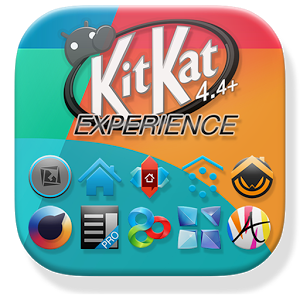KitKat 4.4 Launcher Theme v2.1