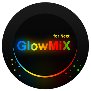 Next Launcher Theme GlowMix v1.1