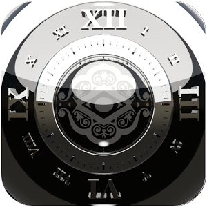 Black Deluxe designer clock v2.40