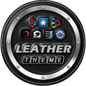 Leather GO APEX NOVA ADW Theme v1.0