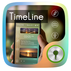 Timeline GO Locker Theme v1.00