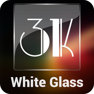 3K Glass White - Icon Pack v1.2.4