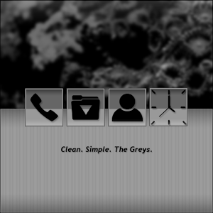 The Greys Apex/Nova/ADW Theme v1.0.1