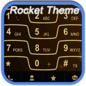 RocketDial Razr Gold Theme v2.0