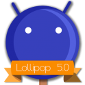 Lollipop 5.0 DarkBlue Theme v1.d
