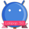 Lollipop 5.0 Blue Theme v2.b