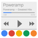 Poweramp skin 5in1 Now/Card UI v1.1.4