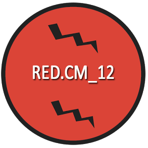 CM12/RR/LS Red theme v1.0