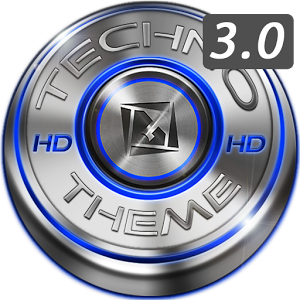 TSF Shell HD Theme Techno 3D v3.0