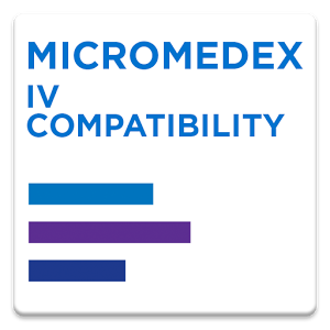 Micromedex IV Compatibility v1.20.0